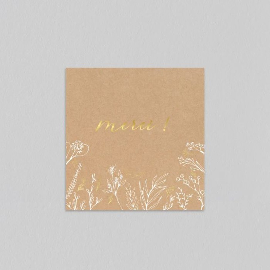 Clearance Planet cards Remerciement Bapteme Jardin Kraft