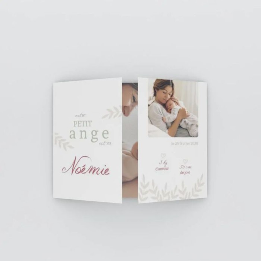 Online Planet cards Faire Part Naissance Notre Petit Ange