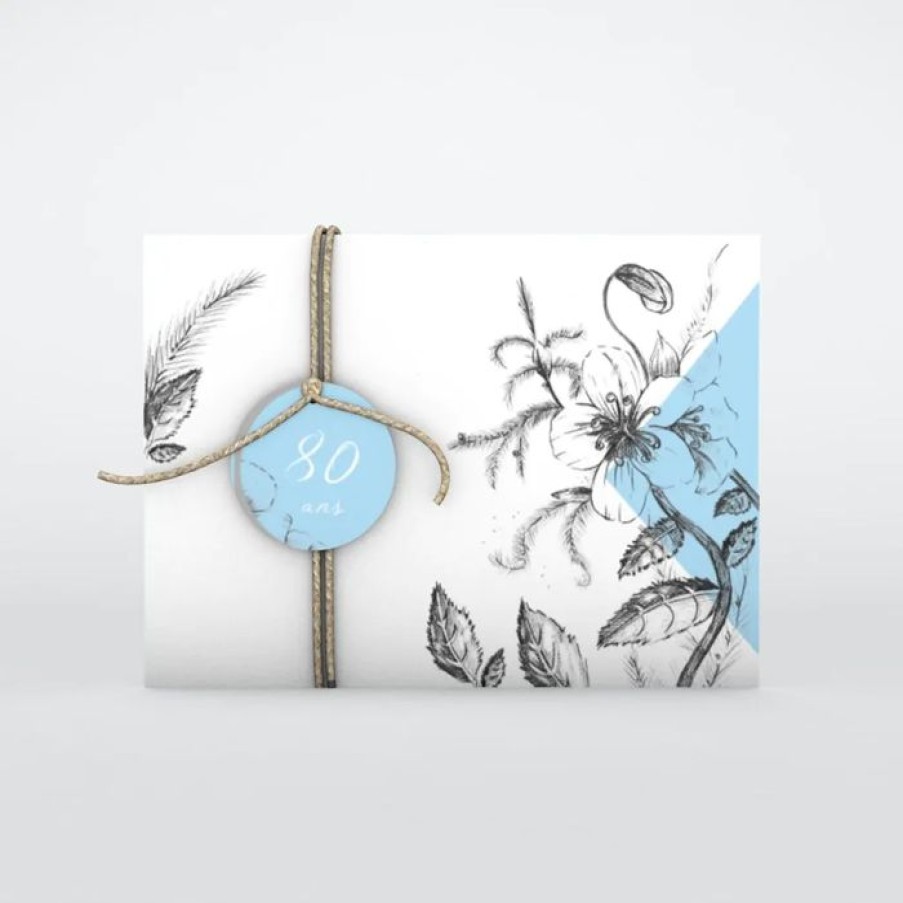 Hot Planet cards Carte Invitation Anniversaire Fleurs Ancestrales