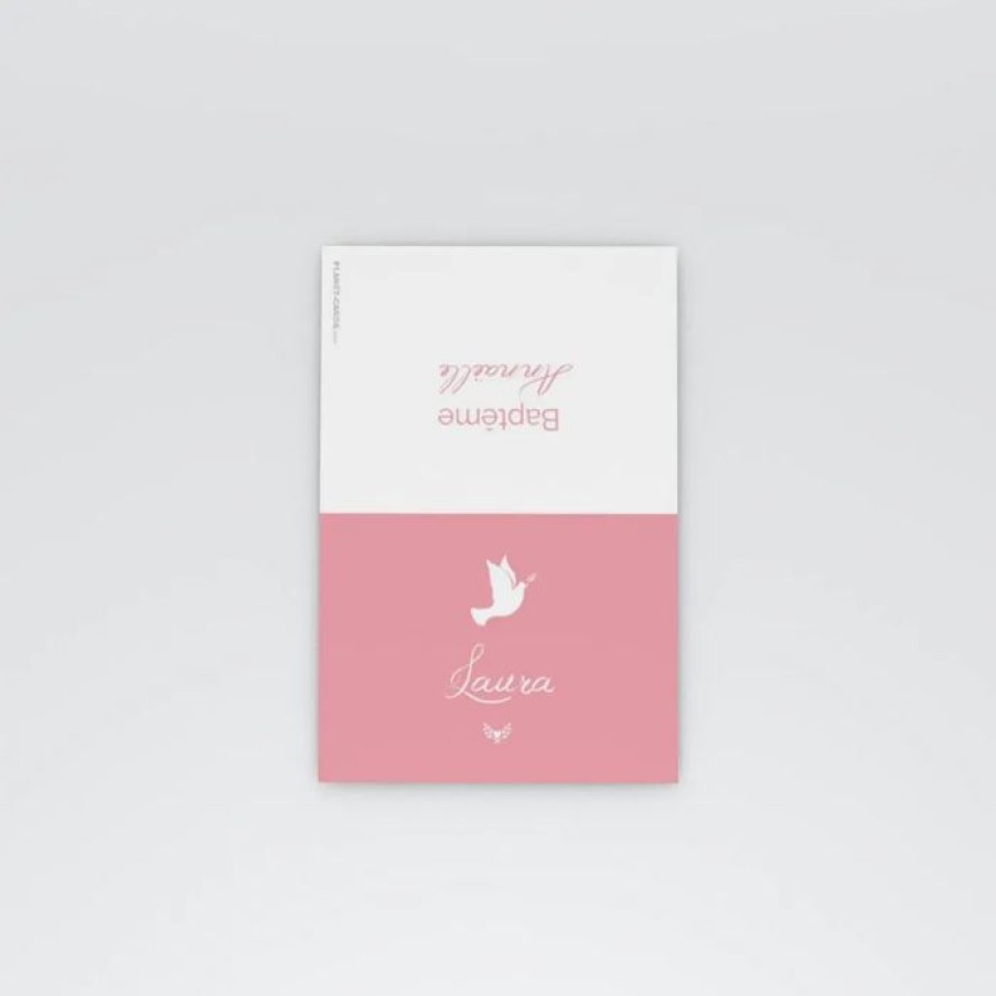 Best Planet cards Marque Place Bapteme Colombe Paix
