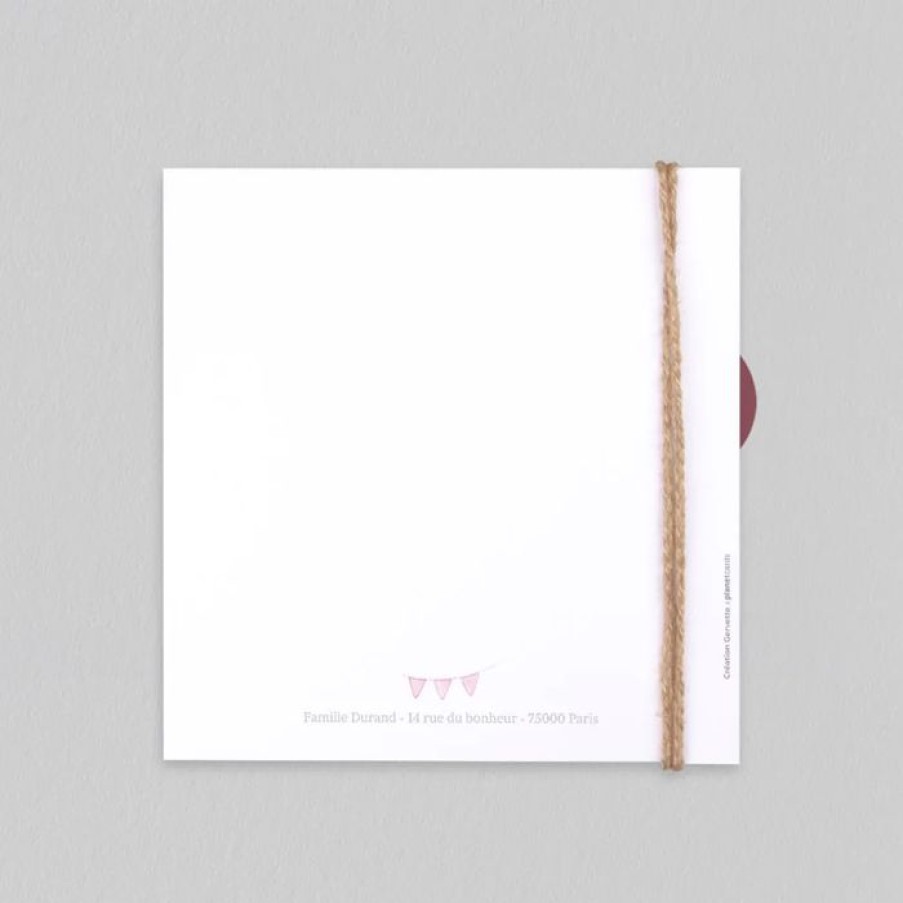 Clearance Planet cards Faire Part Naissance Dans Les Airs