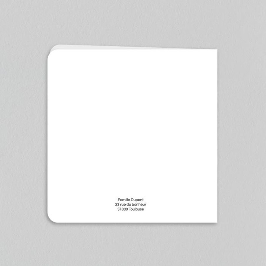 New Planet cards Faire Part Naissance Un Brin D'Achillee