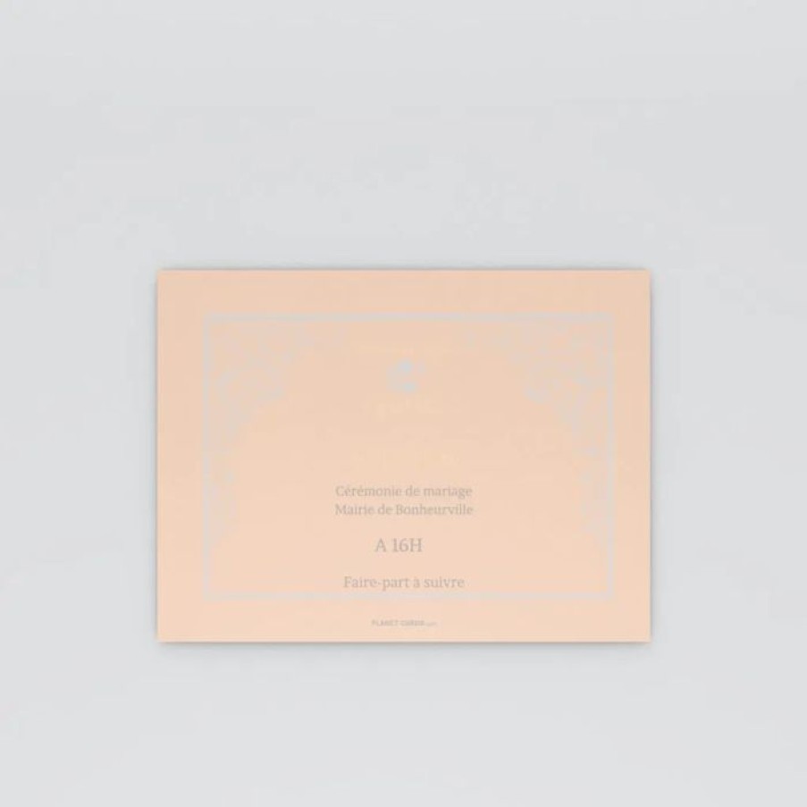 New Planet cards Save The Date Boheme Vintage