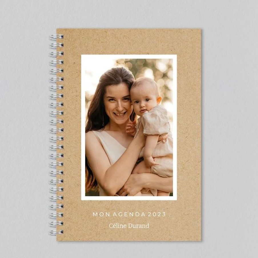 Wholesale Planet cards Agenda Personnalise Kraft Et Cadre Photo 20X28