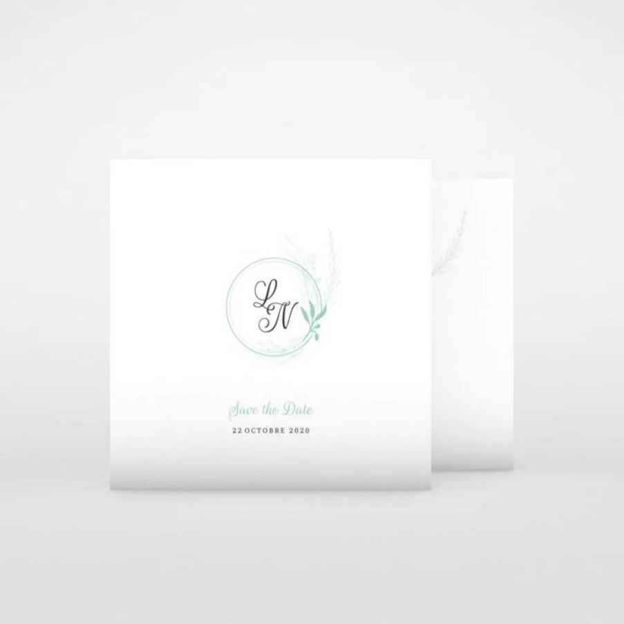 Hot Planet cards Save The Date Romance Classique