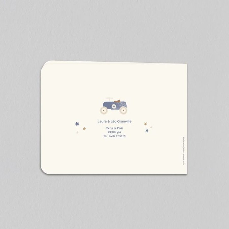 Wholesale Planet cards Faire Part Naissance Mes Petits Joujoux