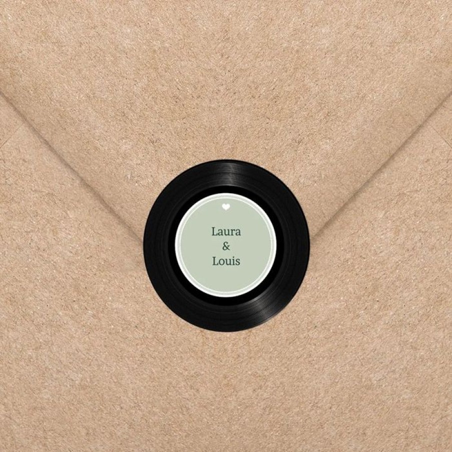 Wholesale Planet cards Stickers Pour Enveloppes Mariage Vinyle Vintage