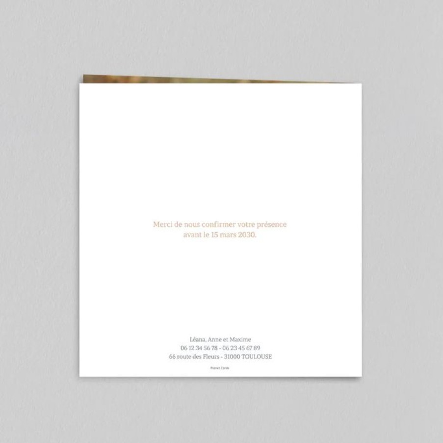 Wholesale Planet cards Faire Part Bapteme Couronne Douce