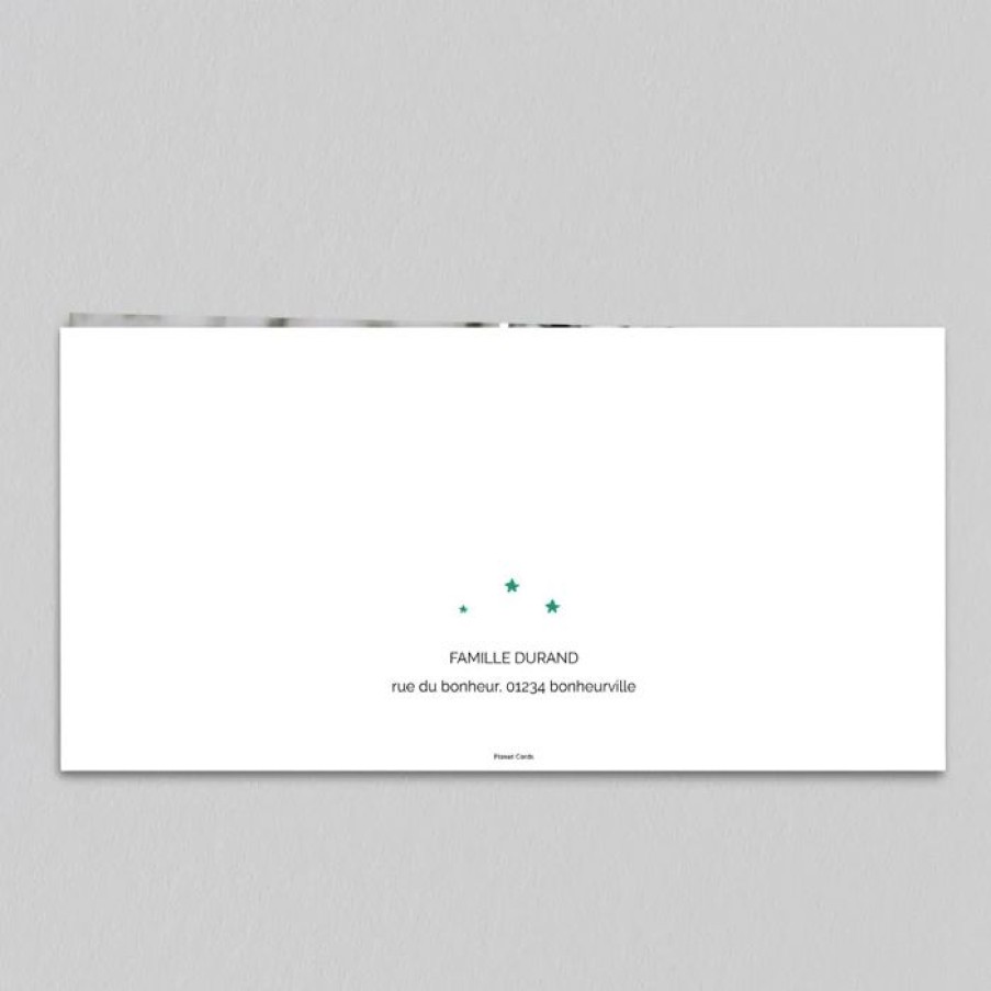 Clearance Planet cards Faire Part Communion Multiphoto Et Etoiles