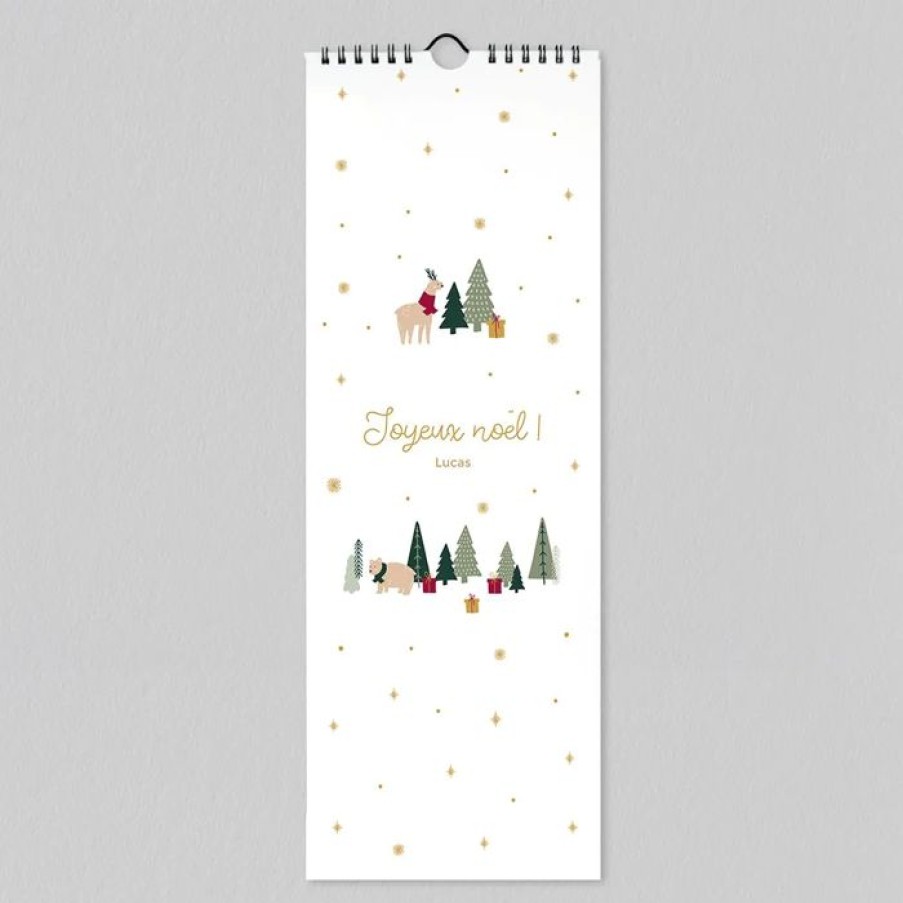 Online Planet cards Calendrier Professionnel Animaux De Noel