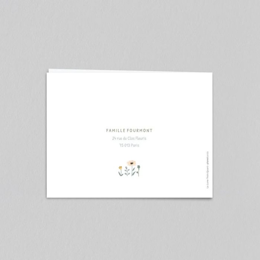 Online Planet cards Faire Part Naissance Ourson Calin