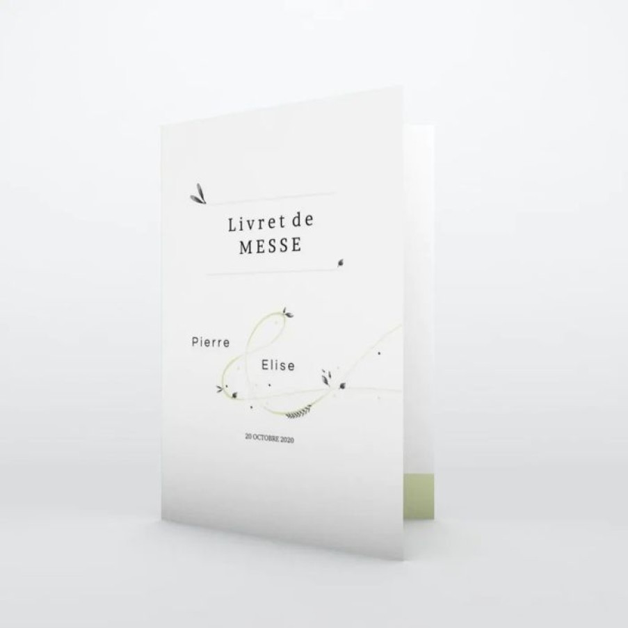 Hot Planet cards Livret De Messe De Mariage Esperluette